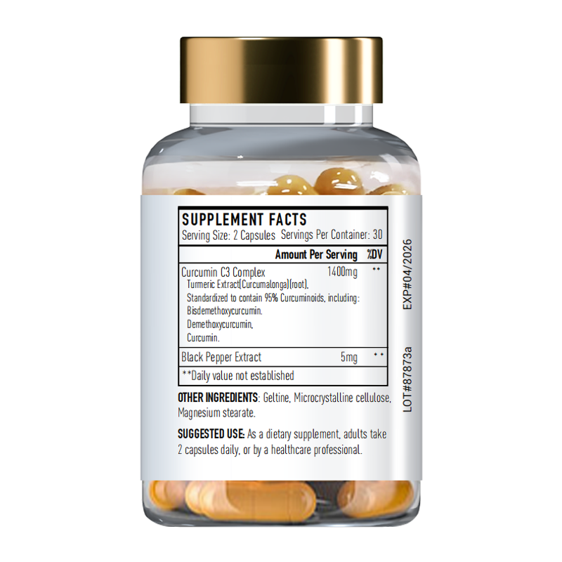 Misspep Curcumin Turmeric 60 Capsules