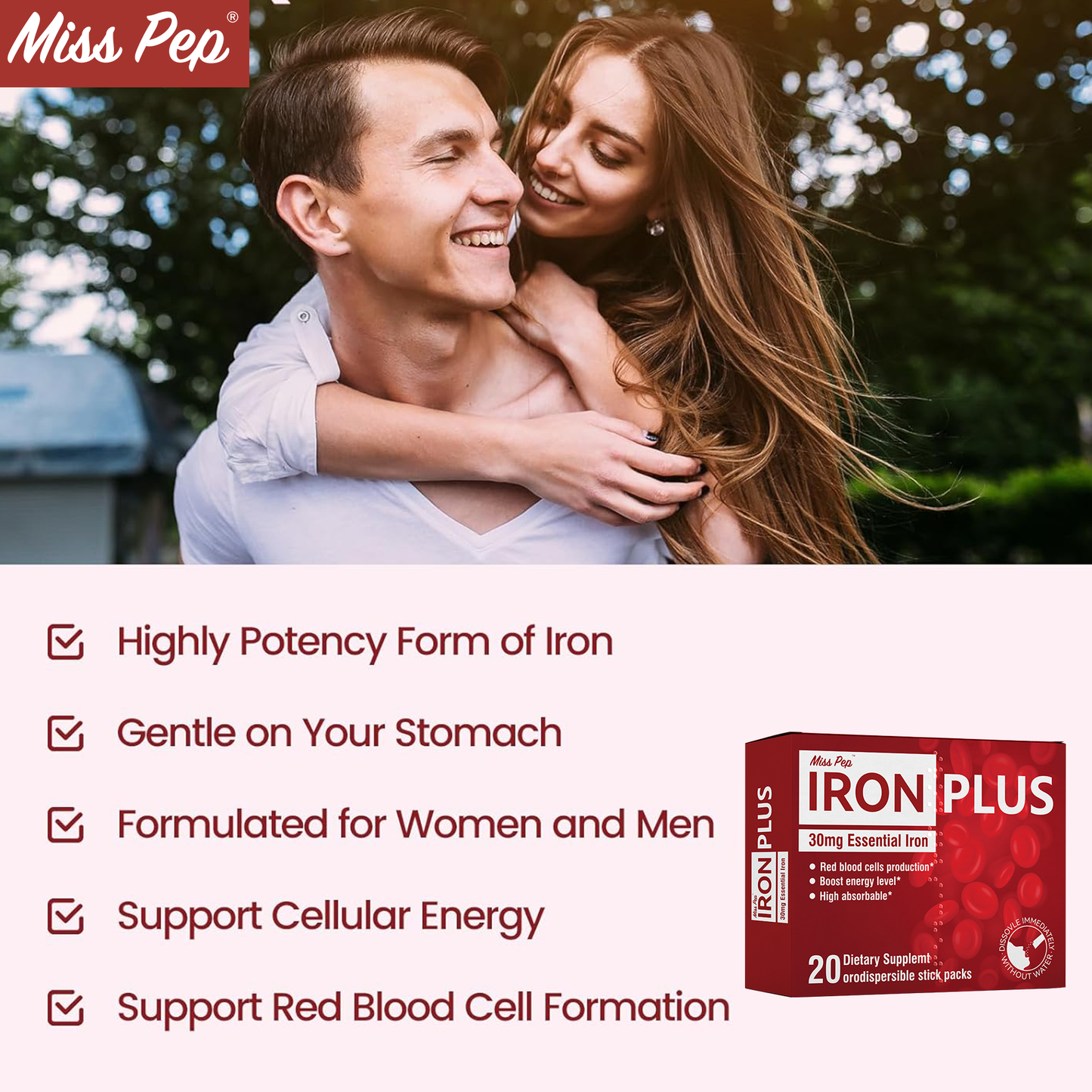 Miss Pep Iron Supplement for Women