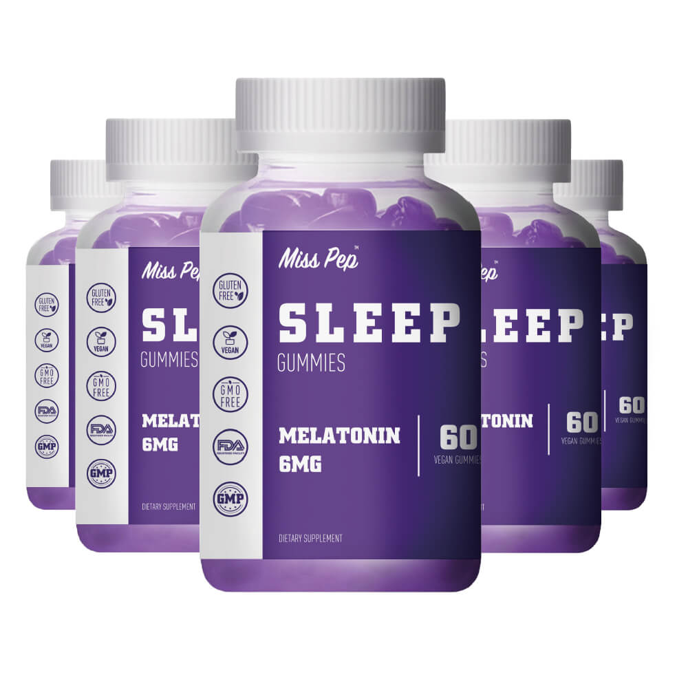 Miss Pep 6mg Melatonin Sleep Support Gummies