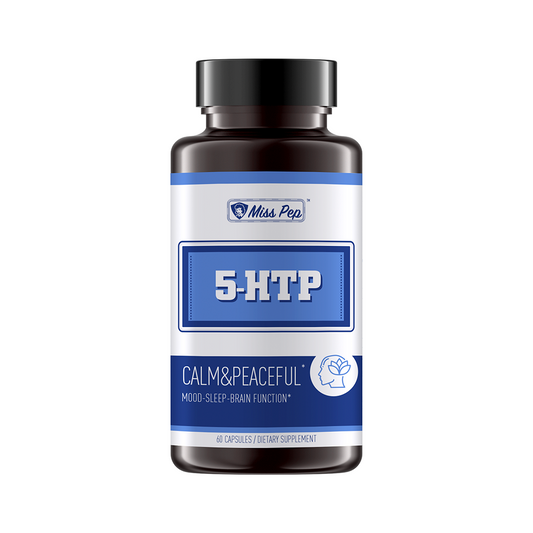 Miss Pep 5-HTP Veg Capsule Supplement
