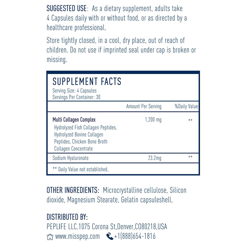 Copy of Misspep Hydrolyzed Collagen Capsules