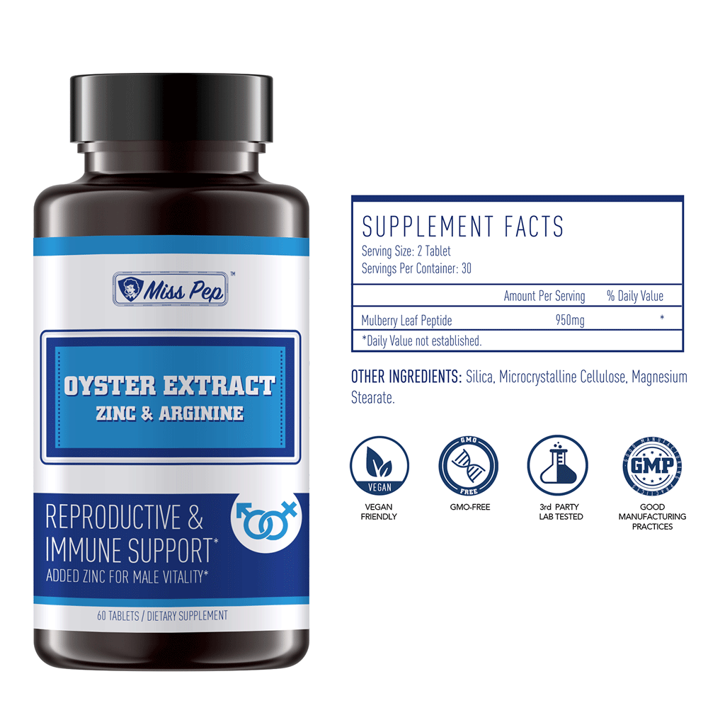 Men's Health Combo Including Oyster Peptide/Amino Acid Complex/Vitamin C