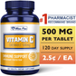 Miss Pep 120ct Ascorbic Acid Vitamin C
