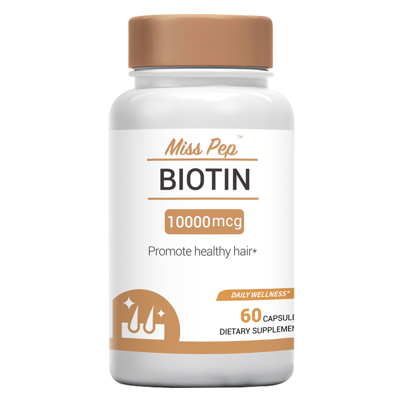 MissPep Biotin 1000mcg for Helathy Hair, 60 Capsuels