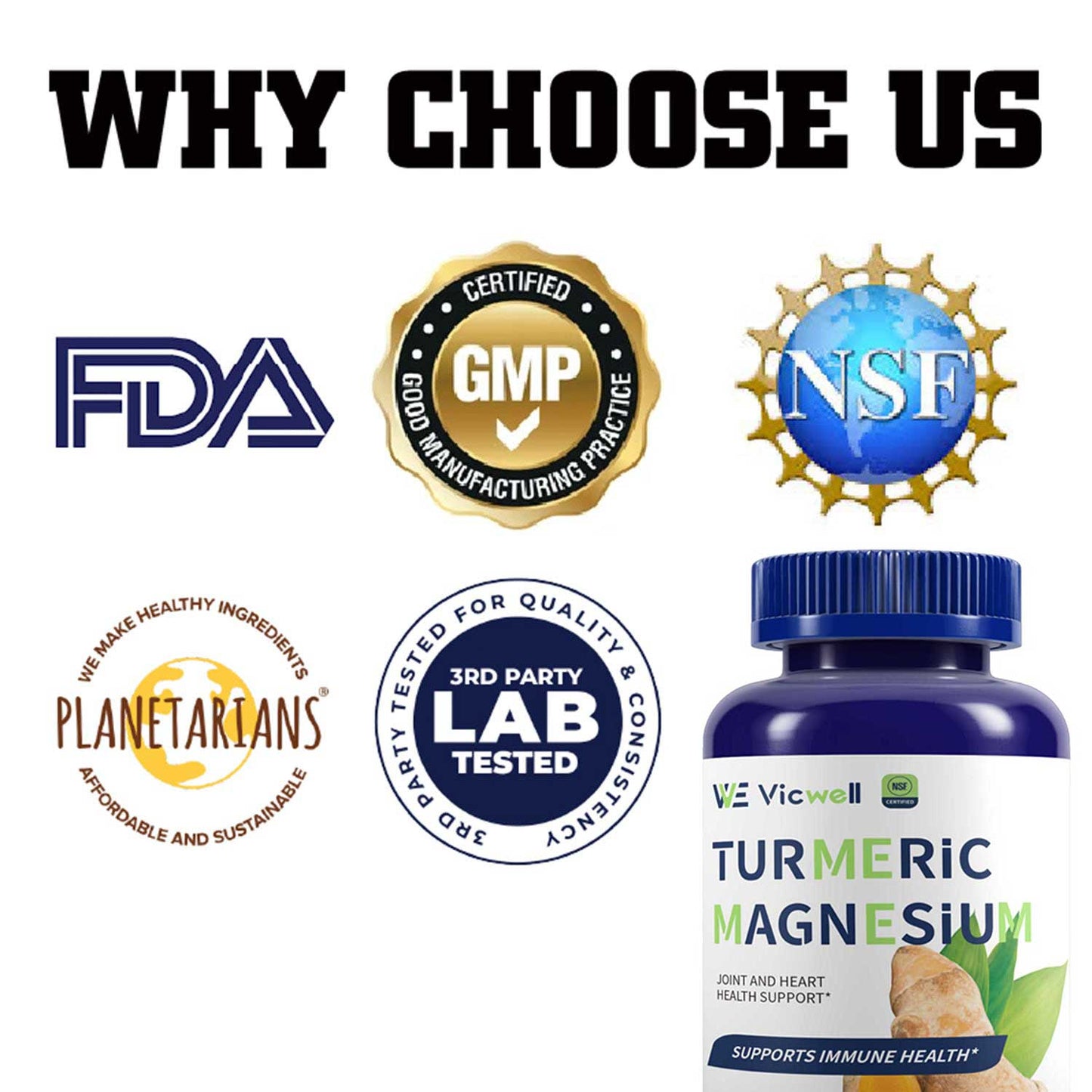 Misspep Turmeric Curcumin Capsules for Joint Support