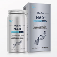 Miss Pep NAD Supplement for Men,Liposomal NAD+ NMN Alternative Supports Cell Health, Slows Aging, Helps Focus, and Promotes NAD+ Production - 60 Capsule