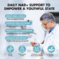 Miss Pep NAD Supplement for Men,Liposomal NAD+ NMN Alternative Supports Cell Health, Slows Aging, Helps Focus, and Promotes NAD+ Production - 60 Capsule