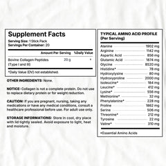 Collagen Peptides,Hydrolyzed Collagen Peptides I, III, Skin, Nails, Bone and Joint Health, Unscented, for Men and Women