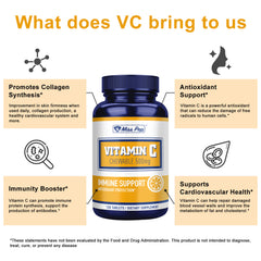 Misspep 120ct Ascorbic Acid Vitamin C