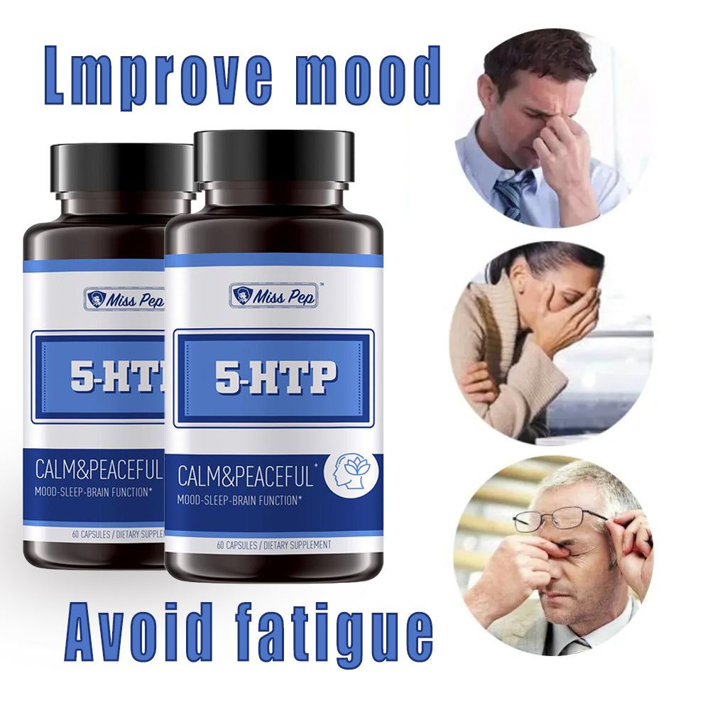 Miss Pep 5-HTP Veg Capsule Supplement