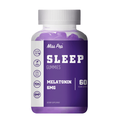 Miss Pep 6mg Melatonin Sleep Support Gummies