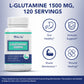 Misspep L-Glutamine 1500mg Veg Capsules