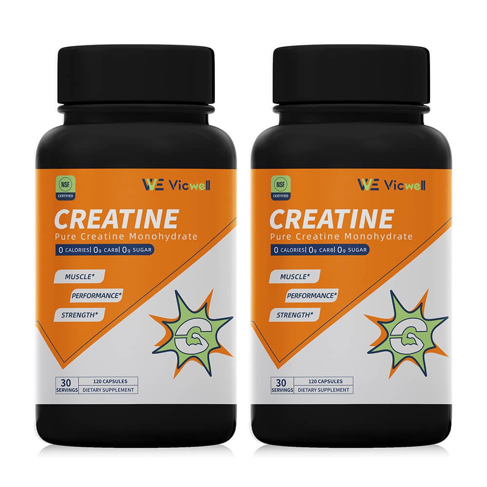 Vicwell 2800mg Creatine Monohydrate Capsules