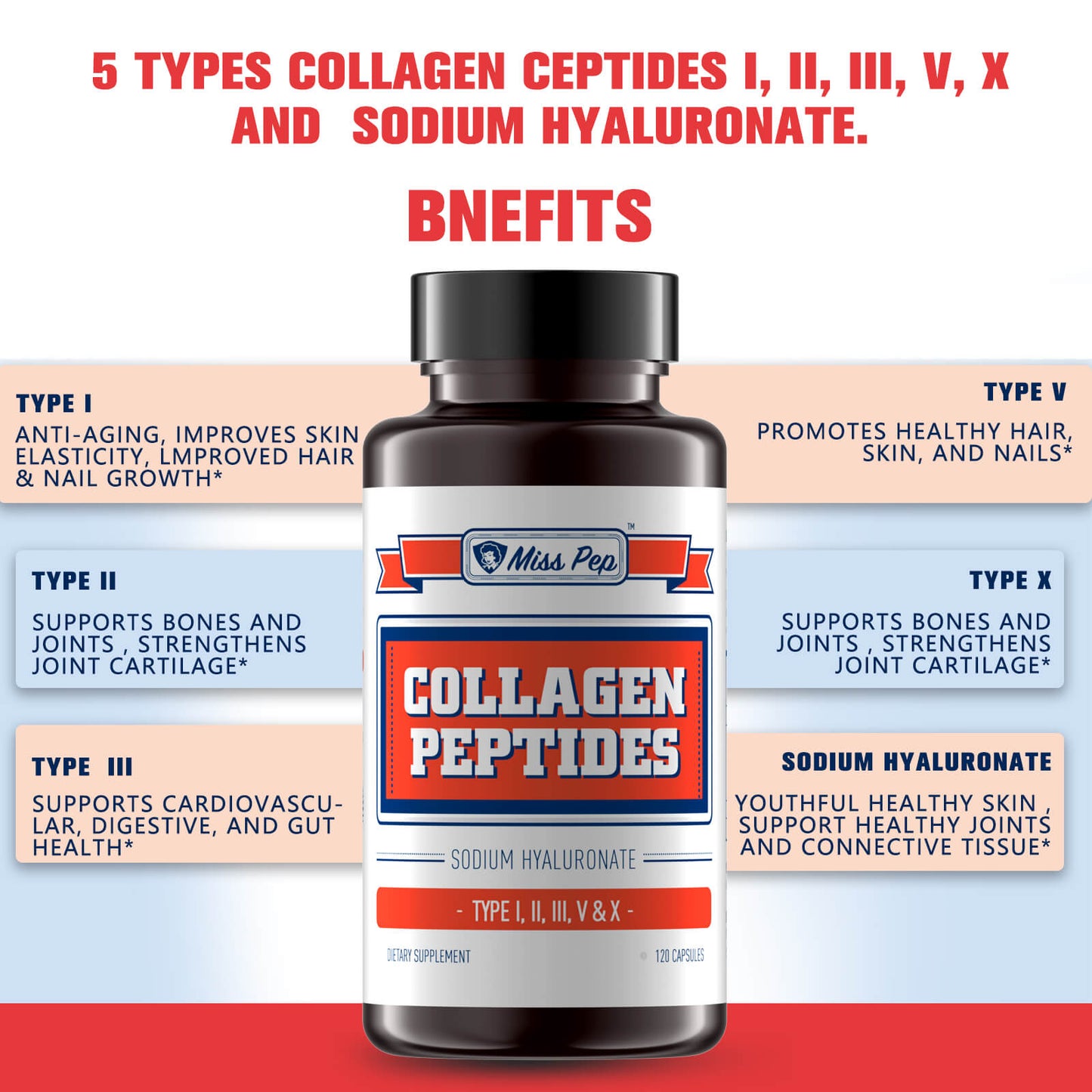 Misspep Hydrolyzed Collagen Capsules