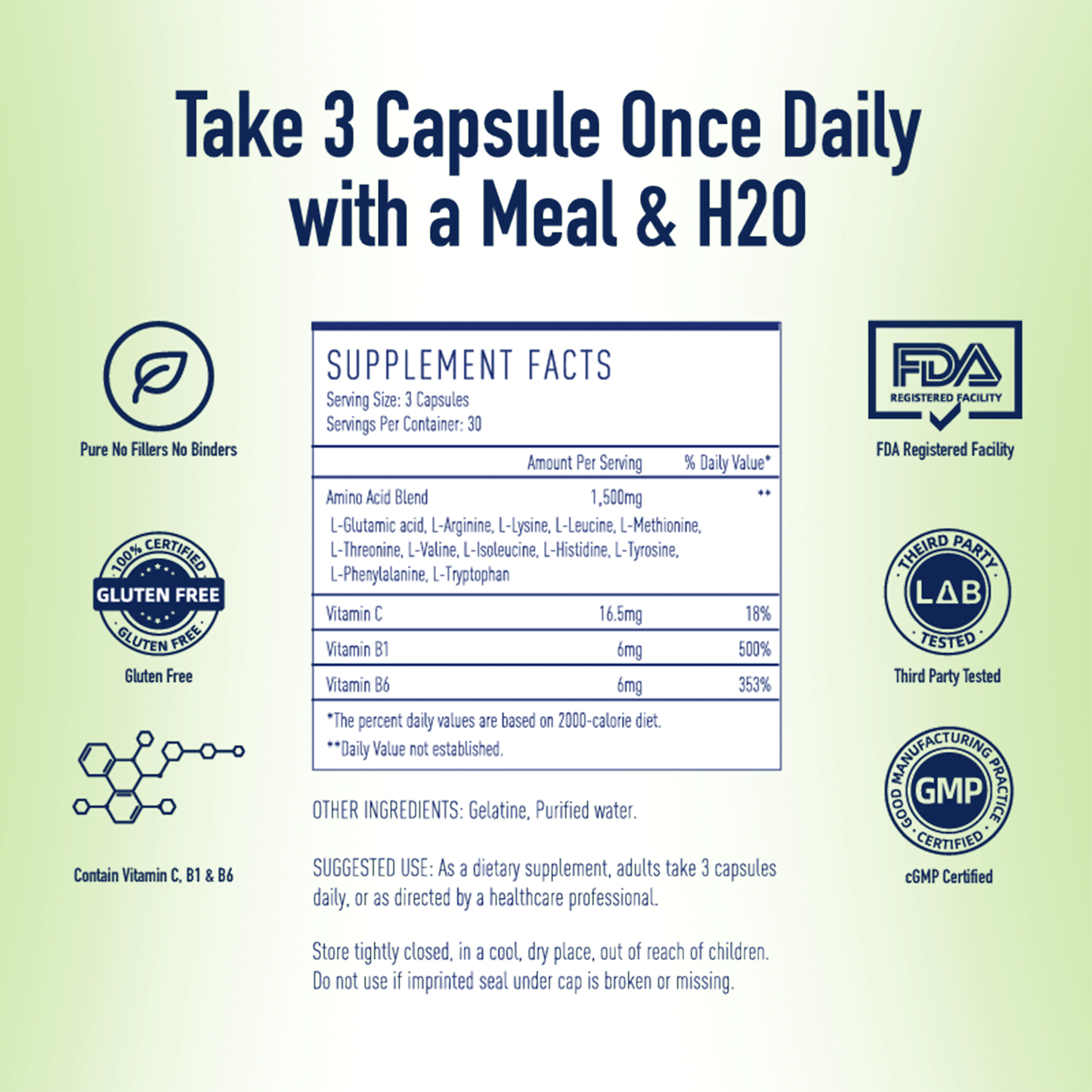 Misspep Amino Acids Complex Capsules