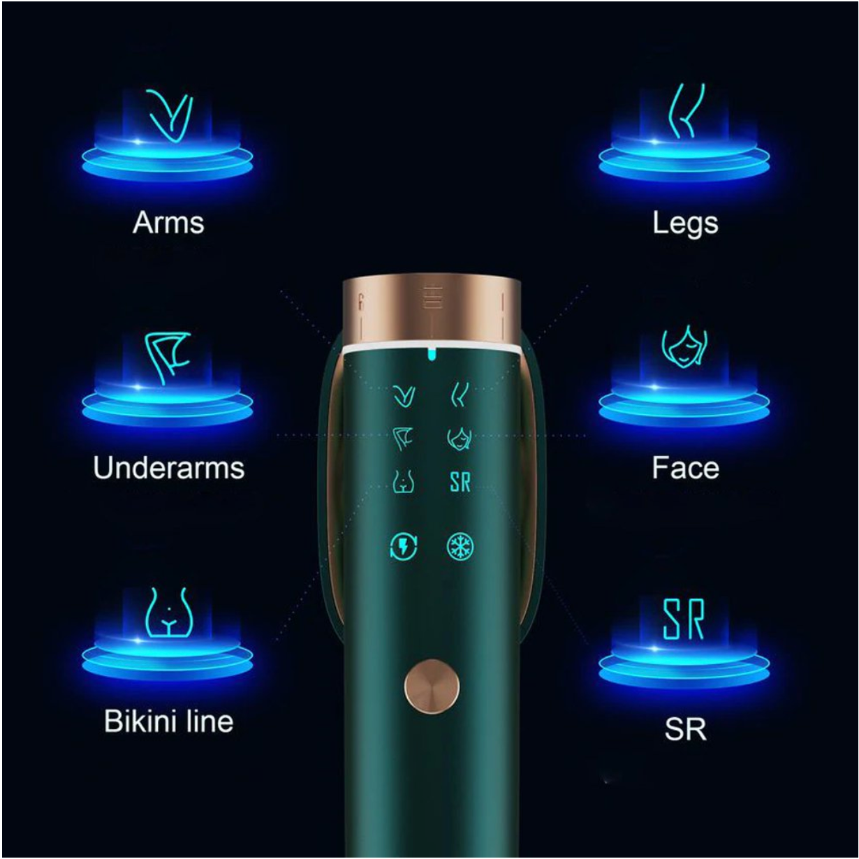 JOVS Venus pro IPL Hair Removal Device with 6 Filters