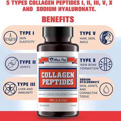 Misspep 600 ct Hyaluronic Collagen Capsules