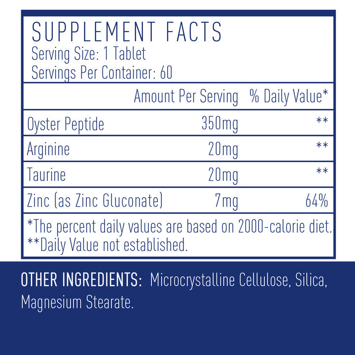 Misspep Plus Zinc Oyster Extract Capsules 60ct