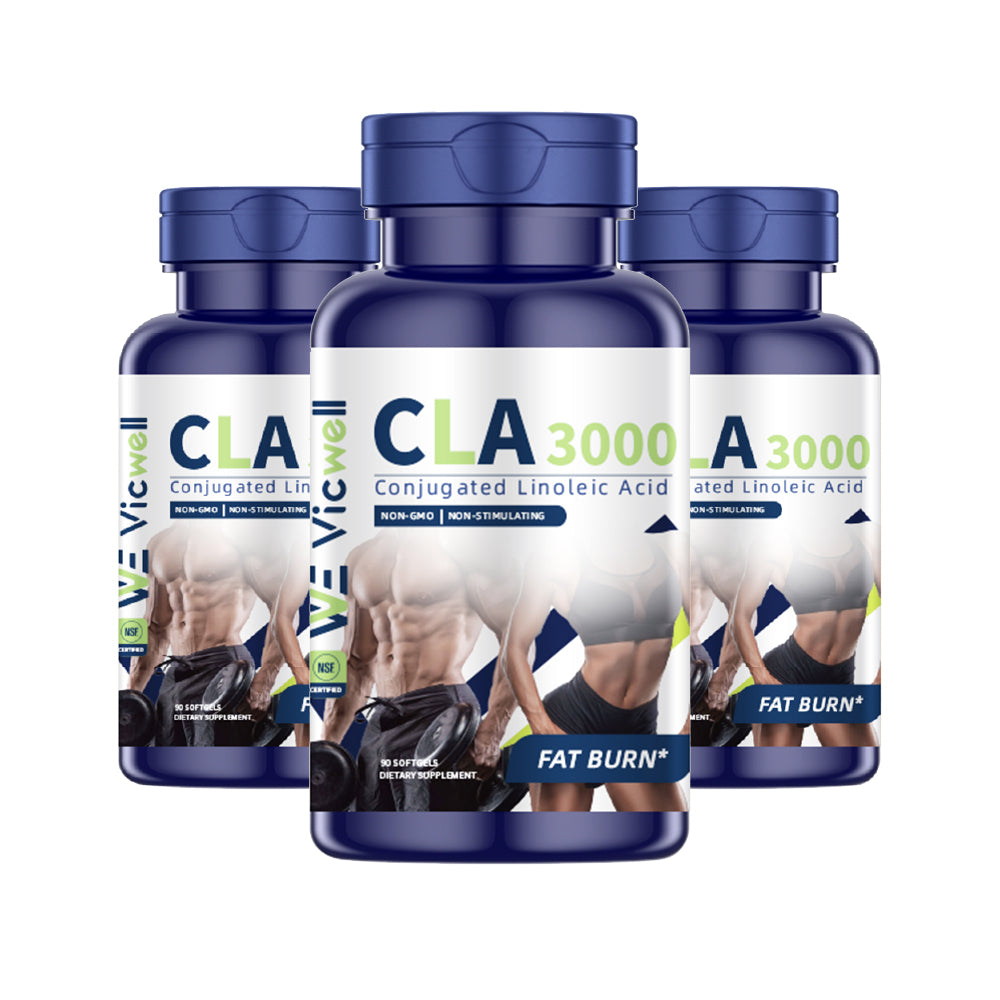 Vicwell CLA 3000 Weight Loss Supplement Fat Burner Softgels