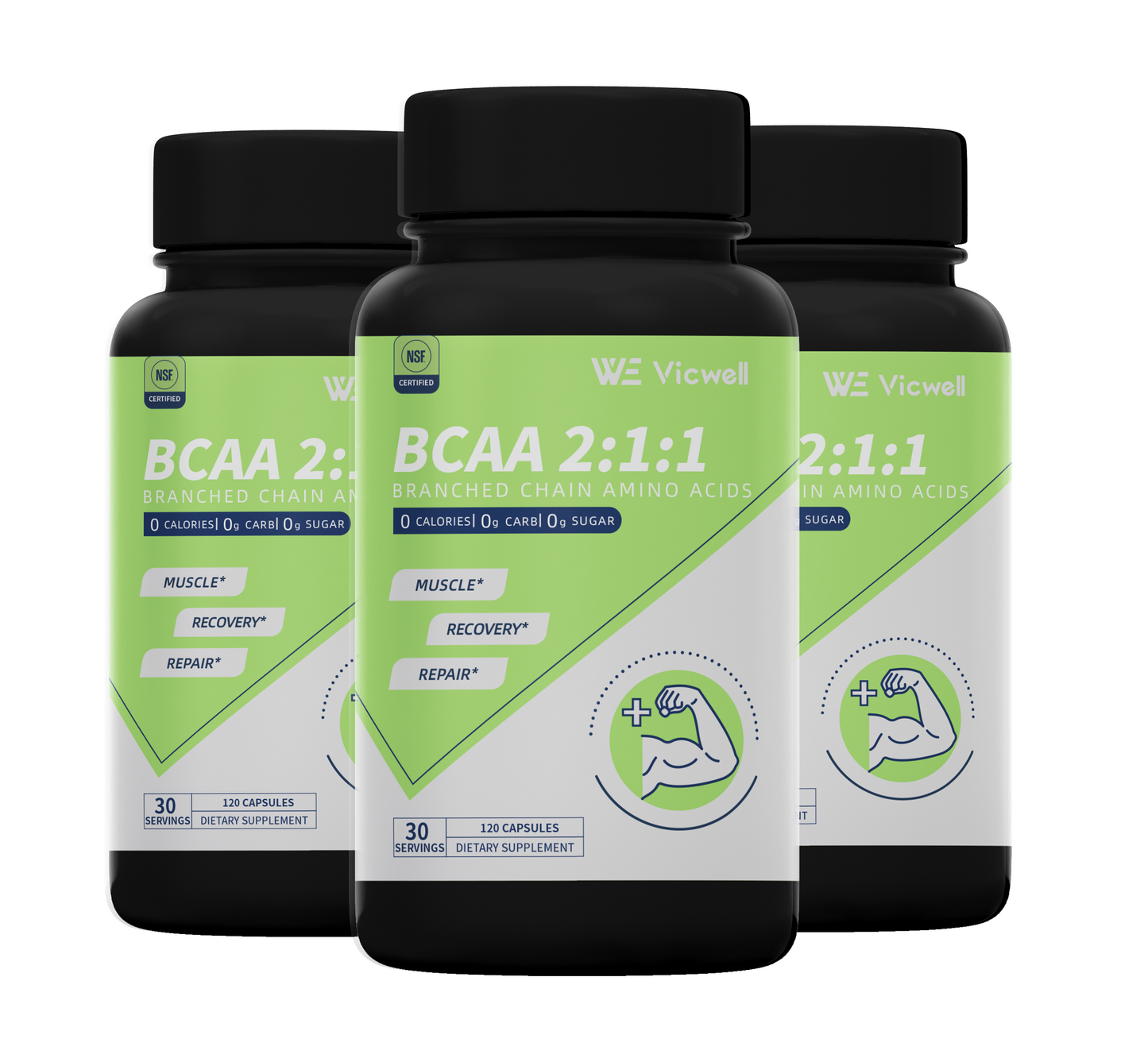 Vicwell Muscle Recovery BCAA