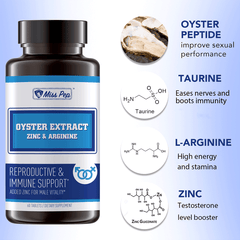 Misspep Plus Zinc Oyster Extract Capsules 60ct