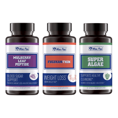Weight Management Combo Including Fucoxanthin/Super Algae/Mulberry Leaf Peptide Misspep