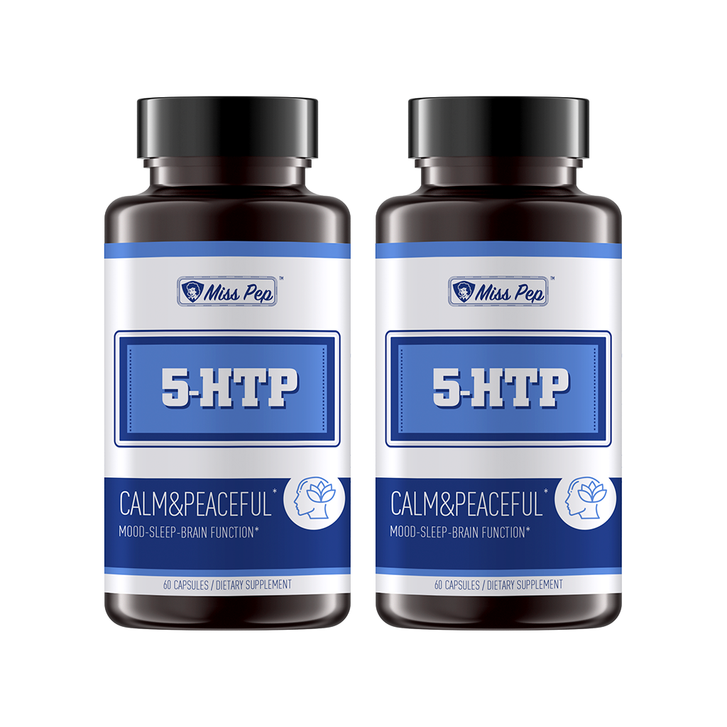 Miss Pep 5-HTP Veg Capsule Supplement