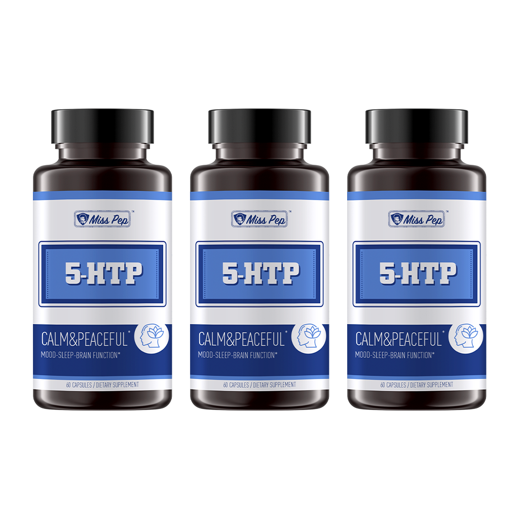 Miss Pep 5-HTP Veg Capsule Supplement