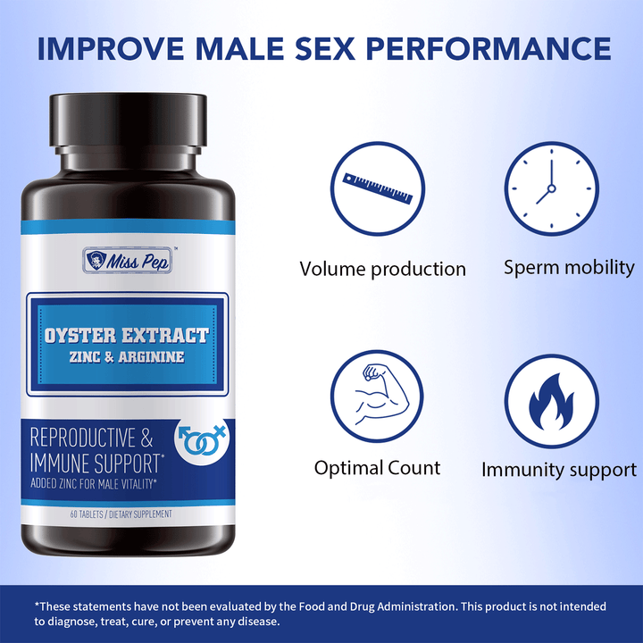 Misspep Plus Zinc Oyster Extract Capsules 60ct
