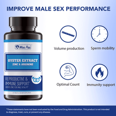 Misspep Plus Zinc Oyster Extract Capsules 60ct