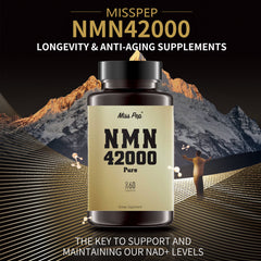 Misspep NMN Anti-Aging 42000 Capsules (99.99% in Purity)
