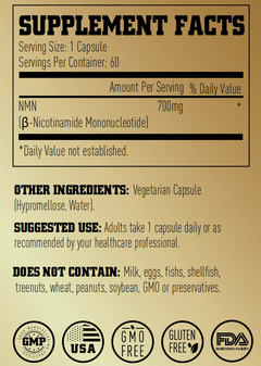 Misspep NMN Anti-Aging 42000 Capsules (99.99% in Purity)