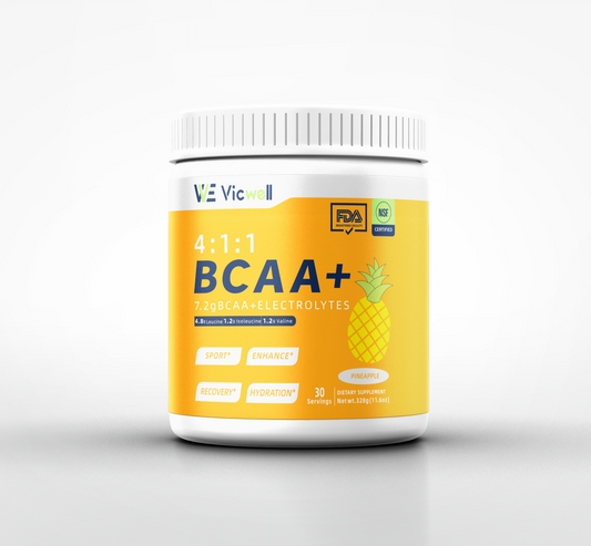 Vicwell 4:1:1 Pineapple BCAA+ Powder