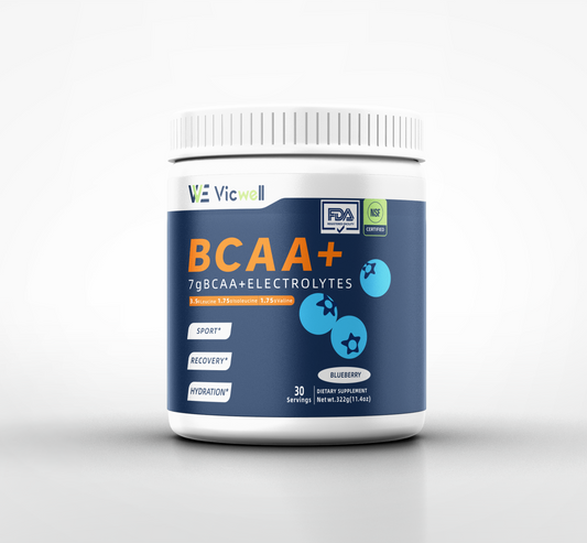 Vicwell Electrolyte Blueberry BCAA+ Powder