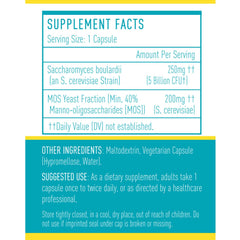 Miss Pep Saccharomyces Boulardii 5 Billion CFU Plus MOS Yeast Fraction- Probioticss & Prebiotic Supplement